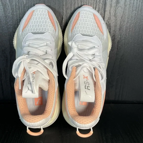 Puma RS-X TECH White/Peach Bud - Picture 7 of 9